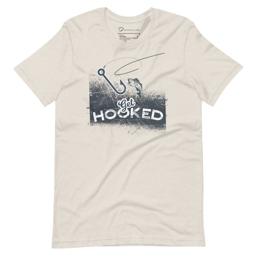 Get Hooked | Fishing | Unisex T-shirt - Image 11