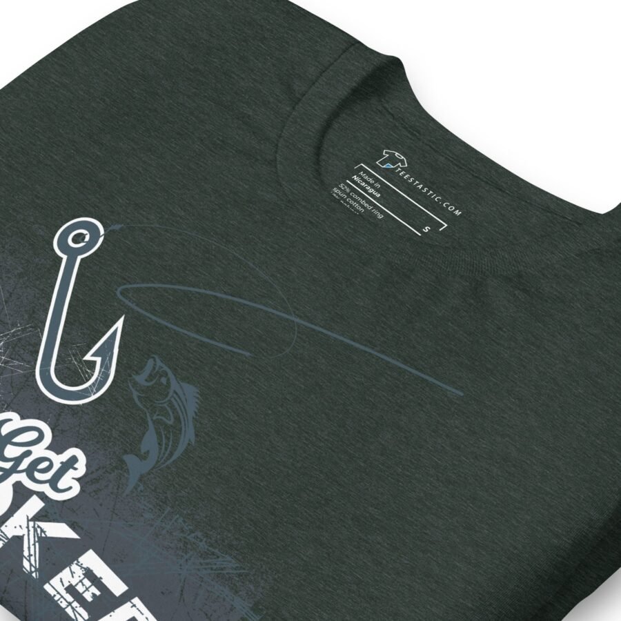 Get Hooked | Fishing | Unisex T-shirt - Image 3