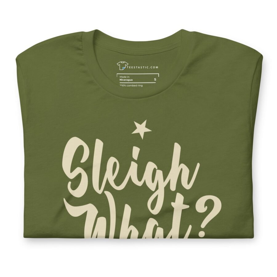 Sleight What | Christmas Season | Unisex Heavy Cotton Tee