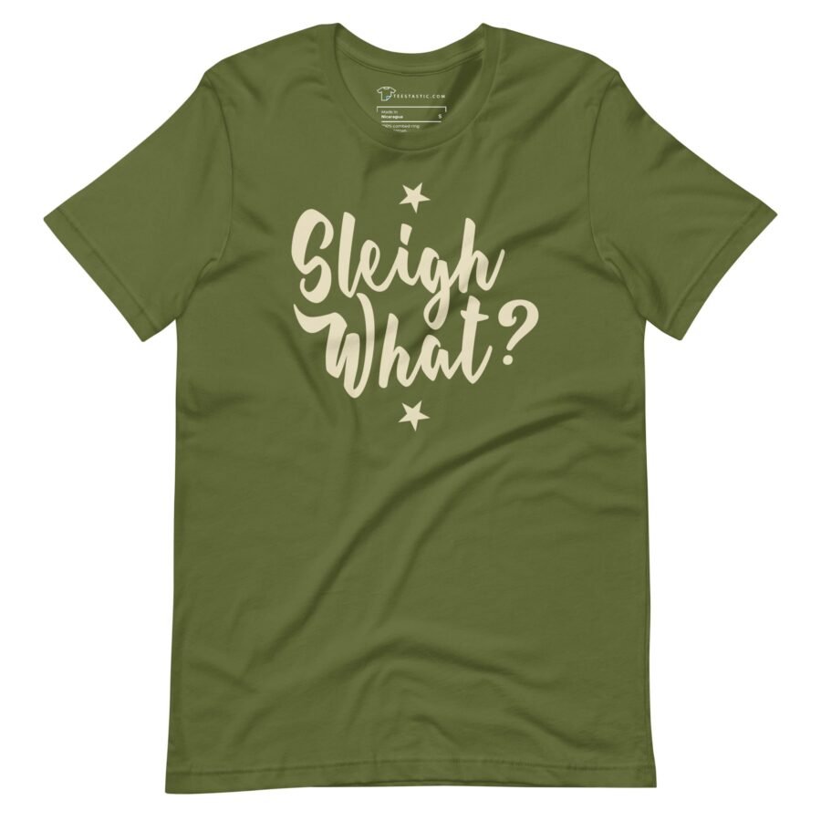 Sleight What | Christmas Season | Unisex Heavy Cotton Tee