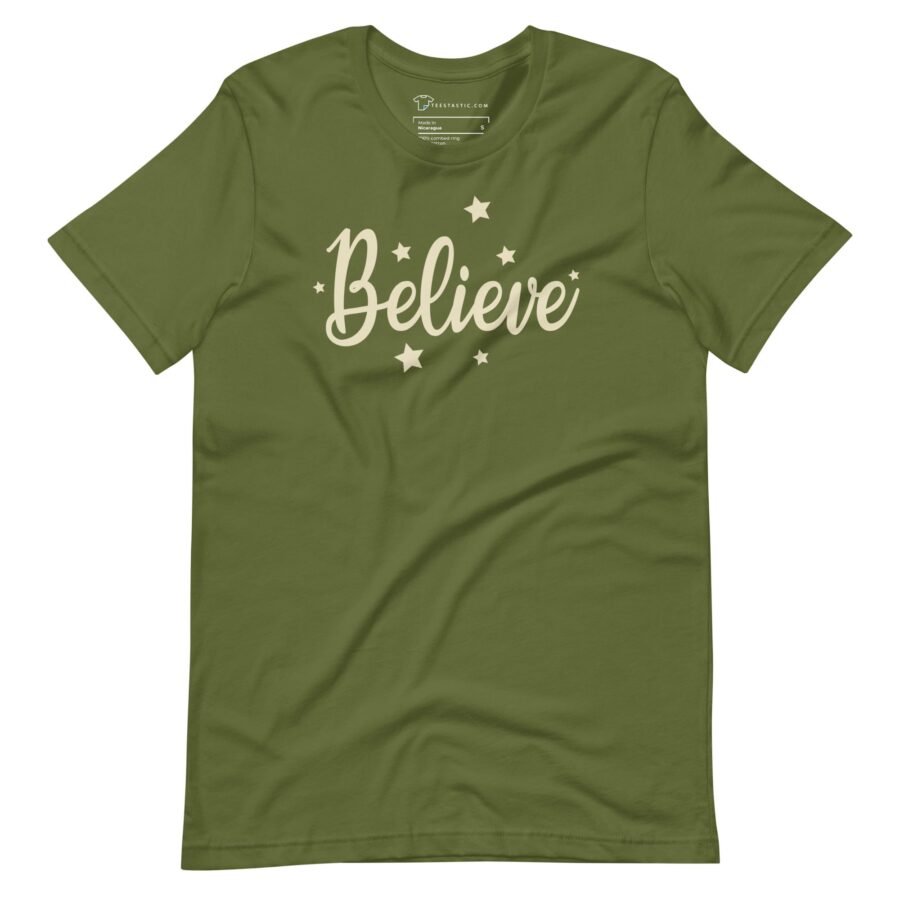 Believe | Christmas Festive Season | Unisex t-shirt - Image 9