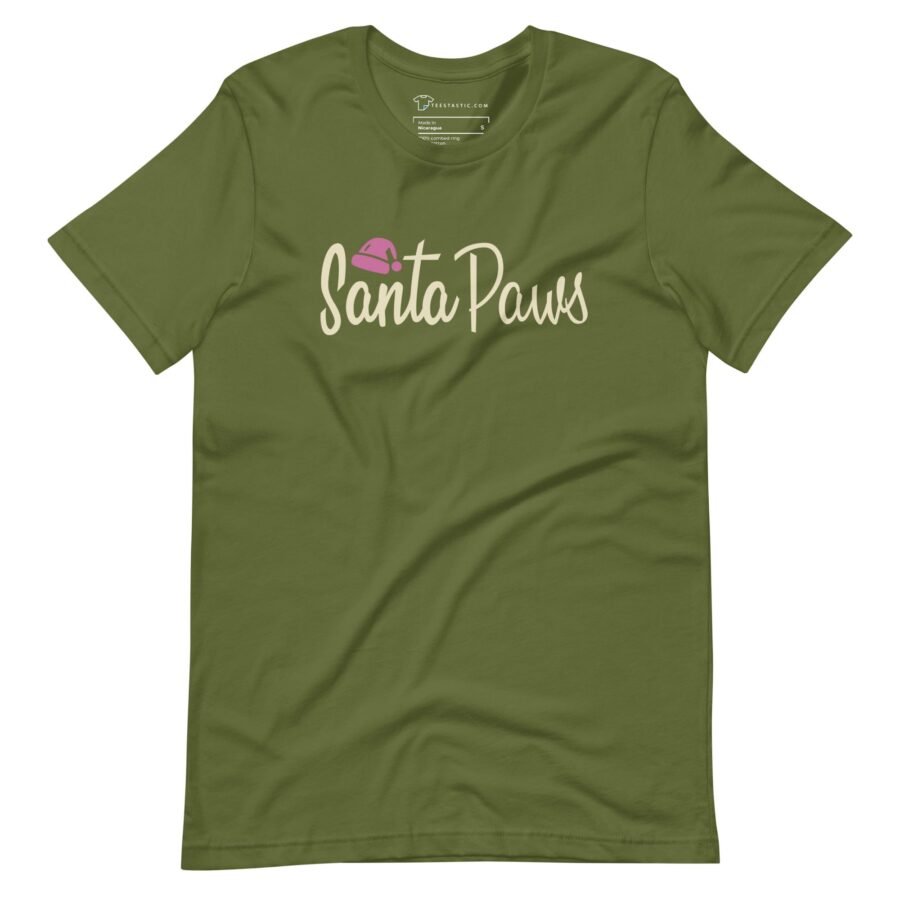 Christmas Dog | Festive Season | Unisex Tee | Santa Paws Apparel - Image 11