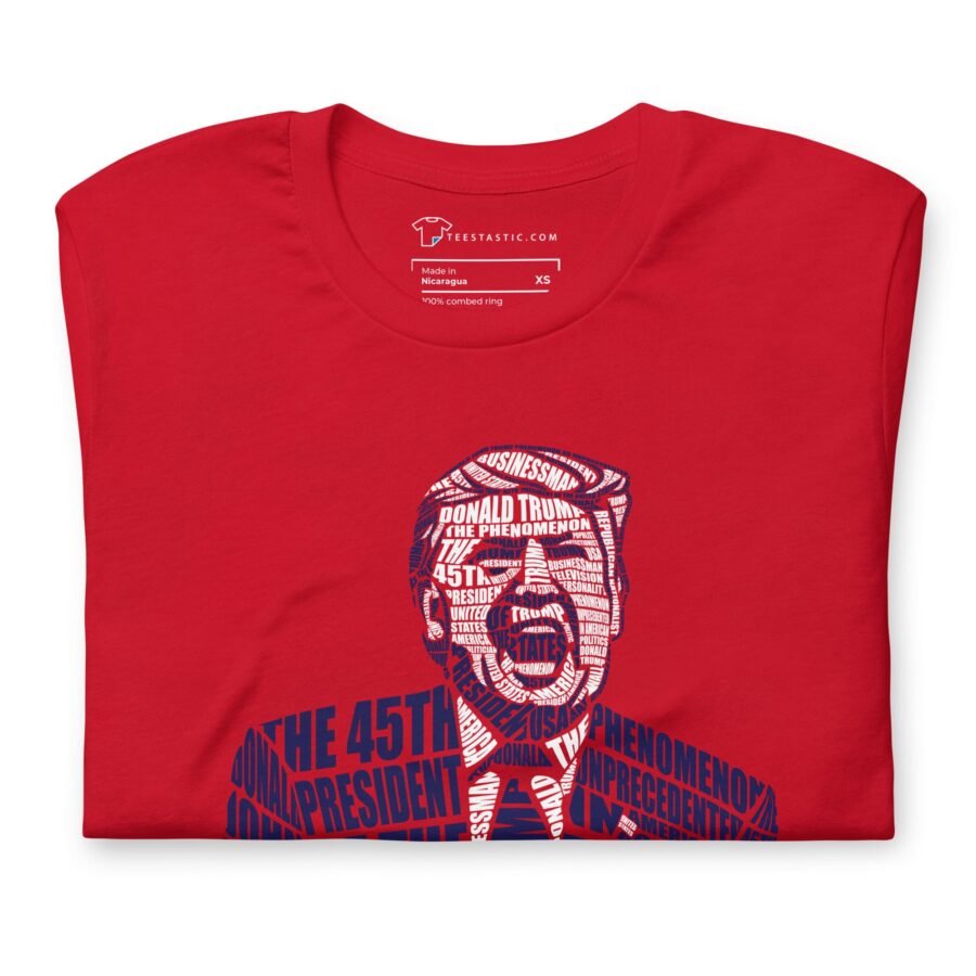 TRUMP 45th | Elections 2024 | Unisex Heavy Cotton Tee