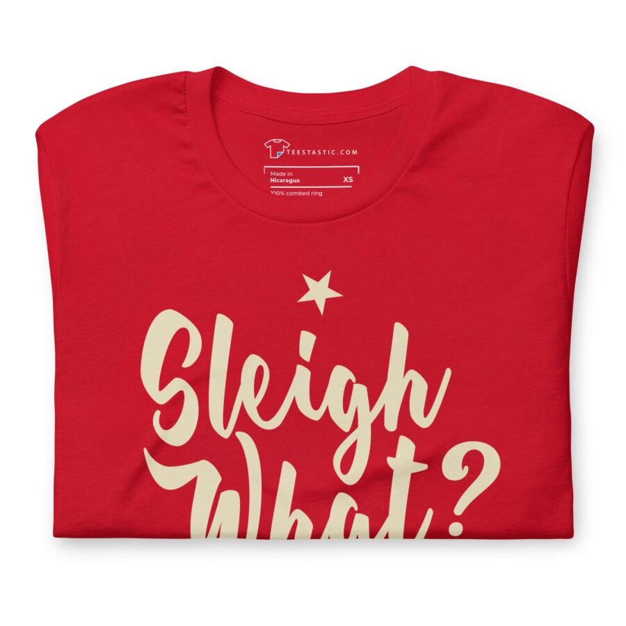 Sleight What | Christmas Season | Unisex Heavy Cotton Tee