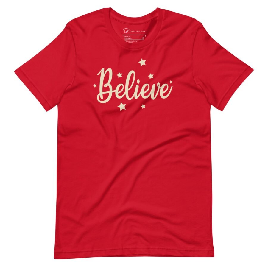 Believe | Christmas Festive Season | Unisex t-shirt