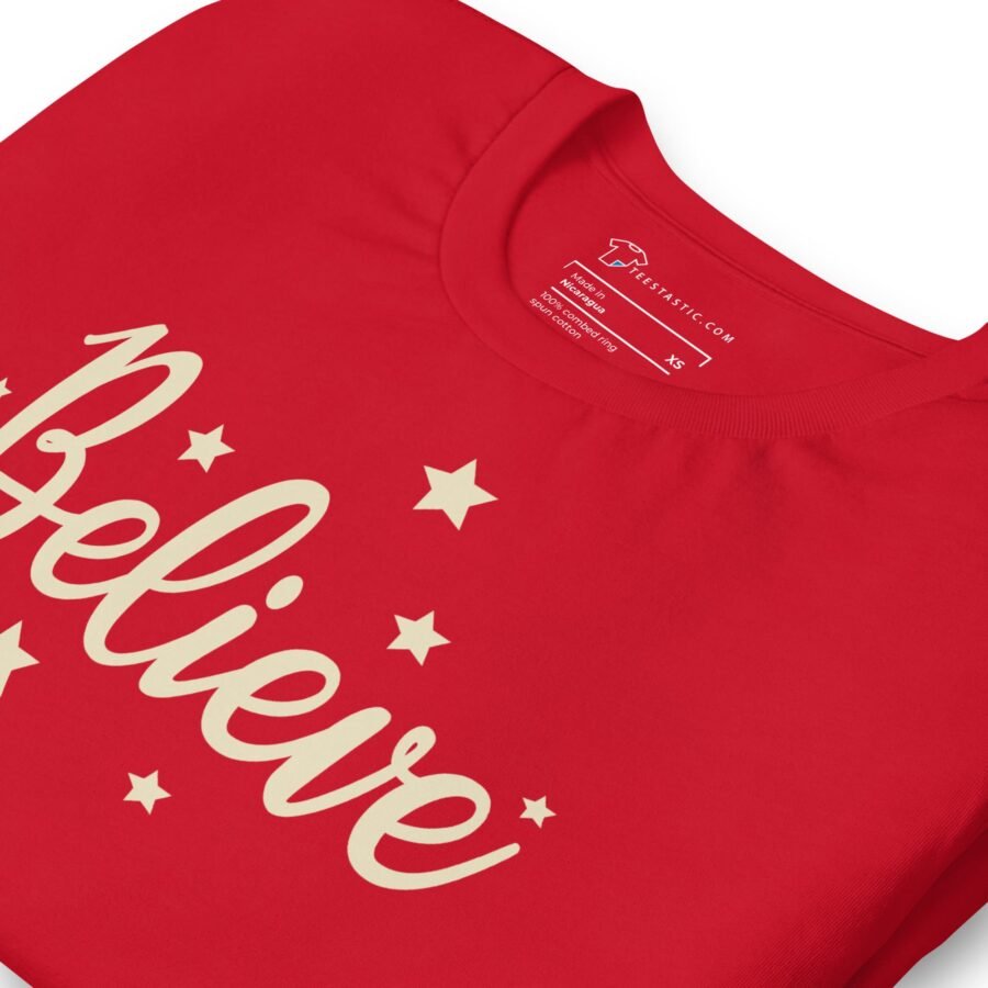 Believe | Christmas Festive Season | Unisex t-shirt - Image 11