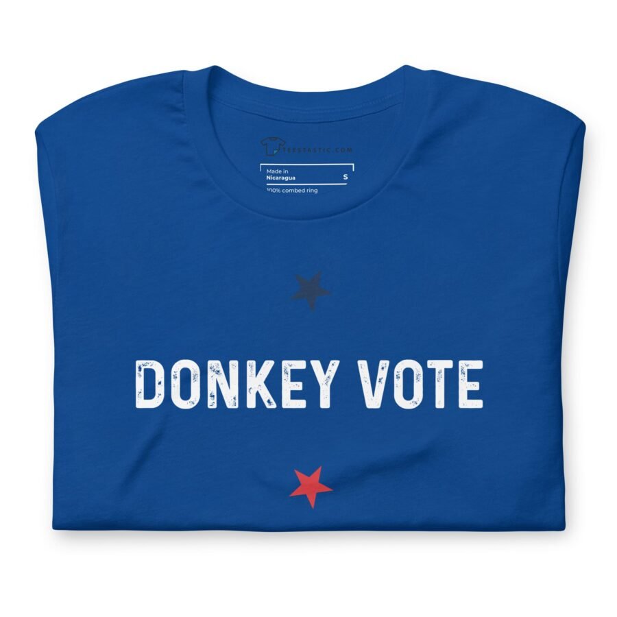 Democrat Donkey | Election 2024 | Unisex Heavy Cotton t-shirt - Image 8