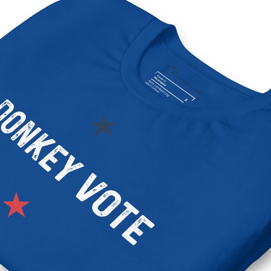 Democrat Donkey | Election 2024 | Unisex Heavy Cotton t-shirt - Image 9