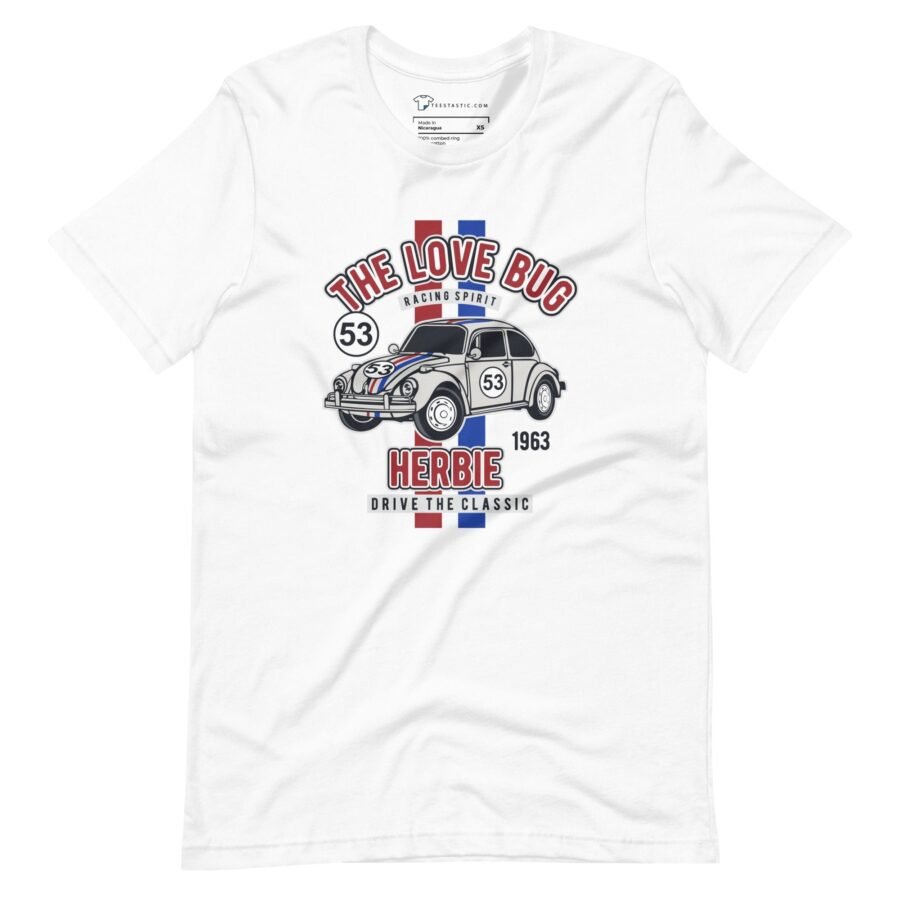 Love Bug | Herbie Classic | Unisex T-Shirt | Relive the Magic