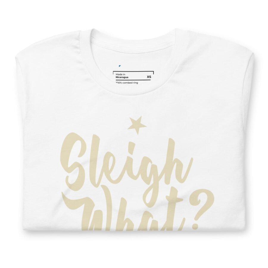 Sleight What | Christmas Season | Unisex Heavy Cotton Tee