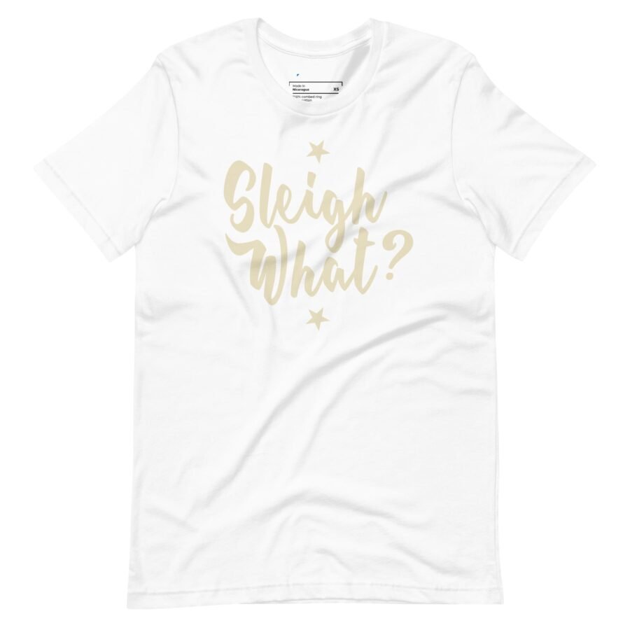 Sleight What | Christmas Season | Unisex Heavy Cotton Tee