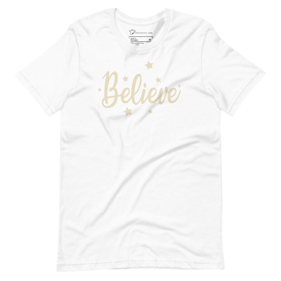 Believe | Christmas Festive Season | Unisex t-shirt - Image 8