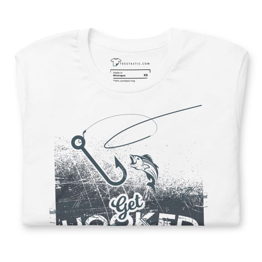 Get Hooked | Fishing | Unisex T-shirt - Image 15