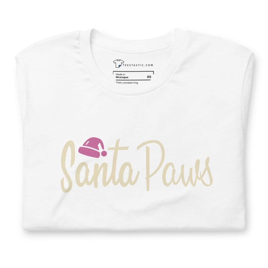 Christmas Dog | Festive Season | Unisex Tee | Santa Paws Apparel - Image 15