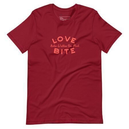 Love Bite | Unisex Heavy Cotton short sleeve t-shirt.