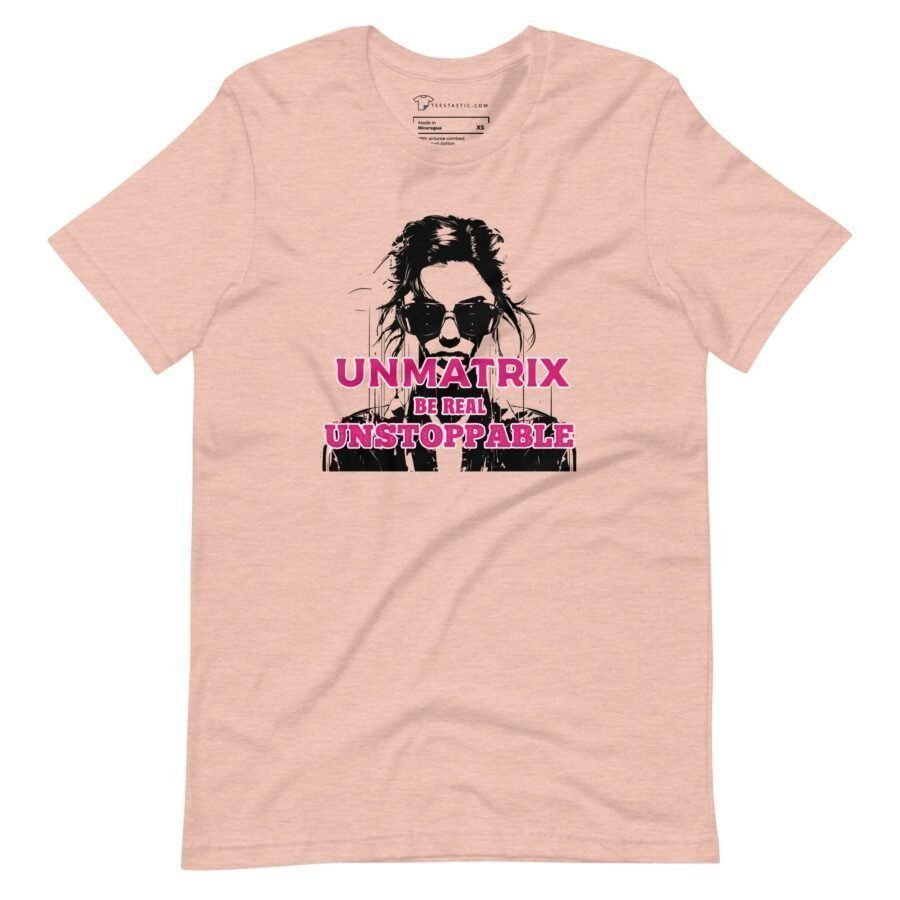 Unmatrix Be Unstoppable | Unisex Cotton Tee - Image 2