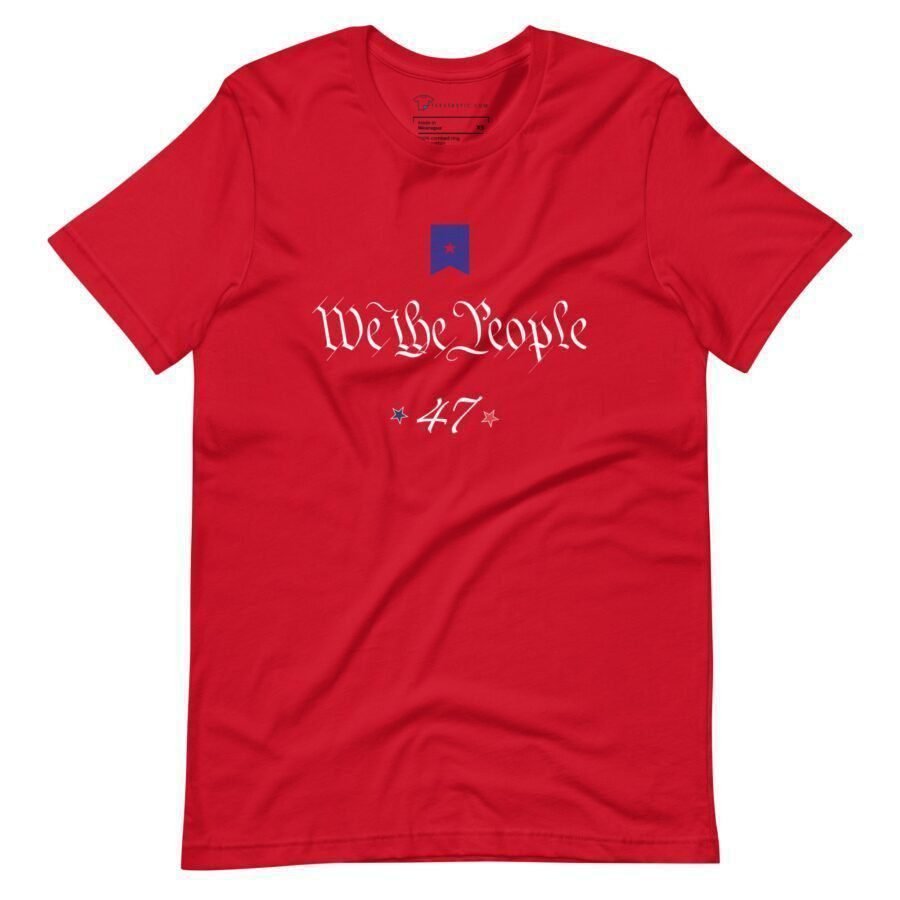 We proudly present the "We The People | Elections 2024 | Unisex T-shirt" 447 unisex t-shirt.