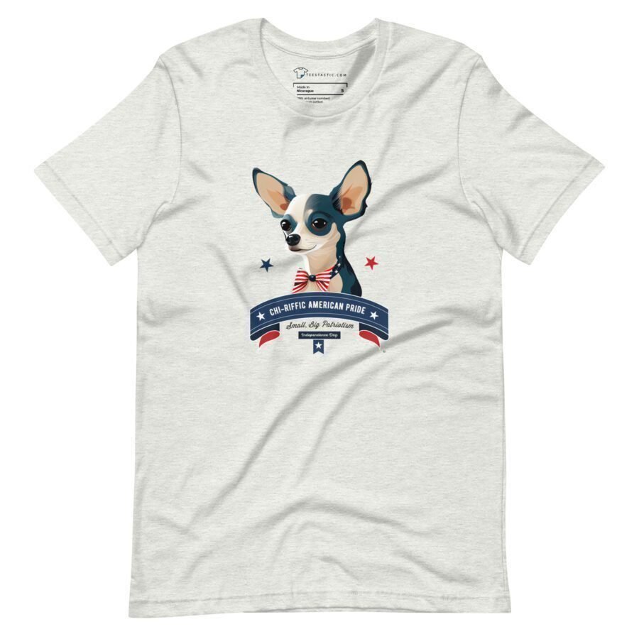 4th July | CHI-RIFFIC AMERICAN PRIDE | Unisex T-shirt - Image 4