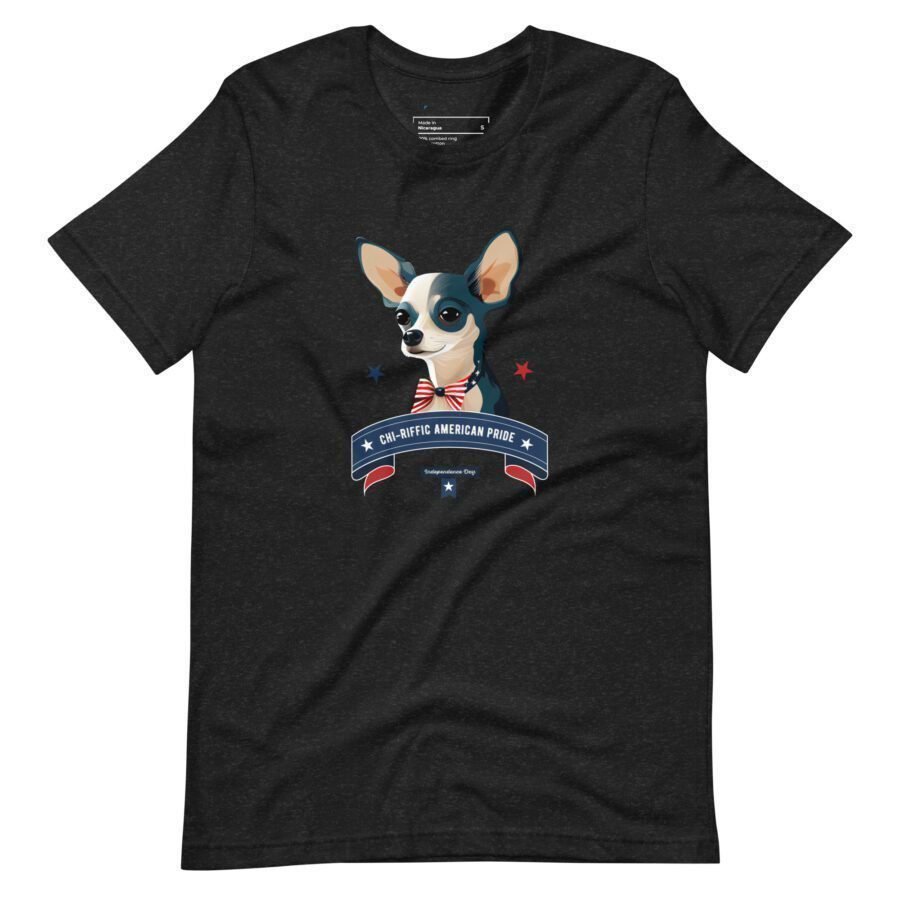 4th July | CHI-RIFFIC AMERICAN PRIDE | Unisex T-shirt - Image 2