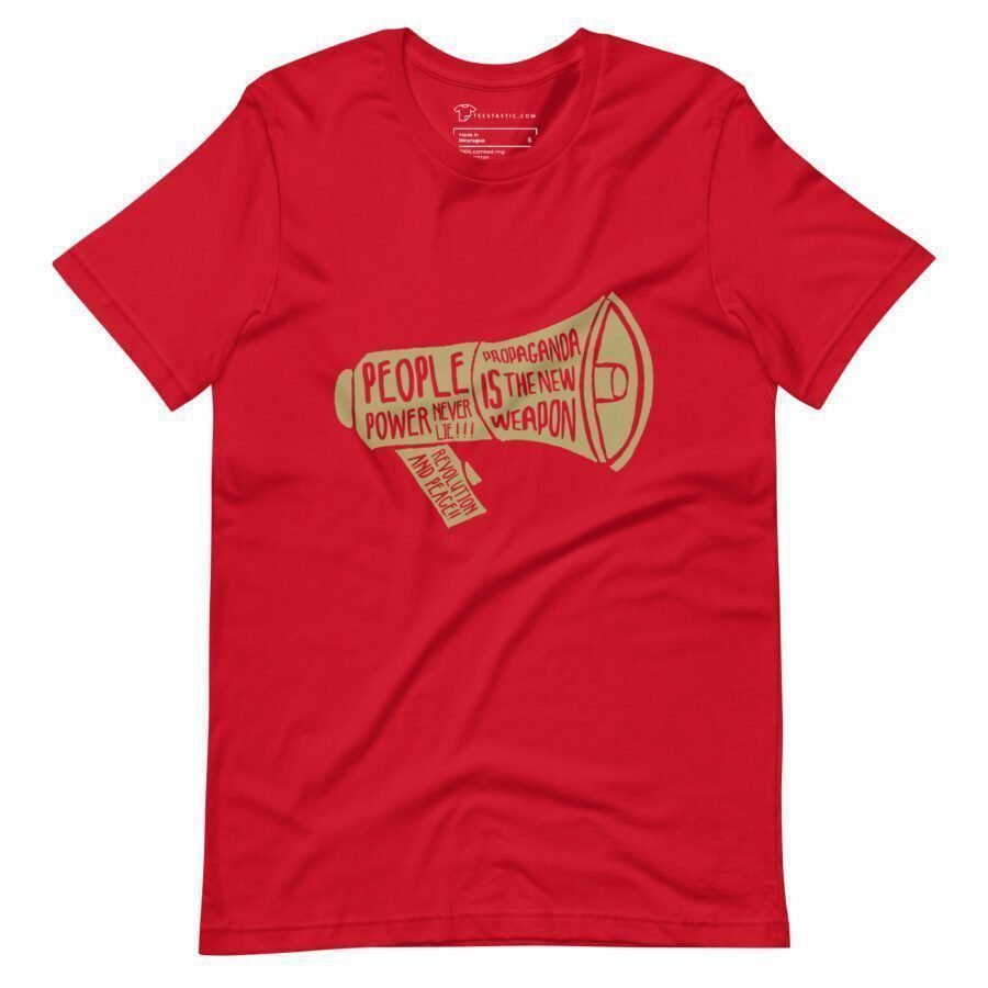 Propaganda | People Power Never Lie / Unisex Staple T-shirt - Image 6