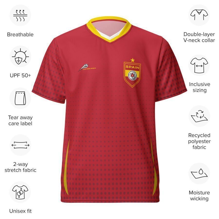 SPAIN 2025 | Soccer Sports Jersey - Image 5