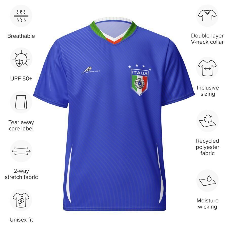 ITALY 2025 | Soccer Sports Jersey - Image 4