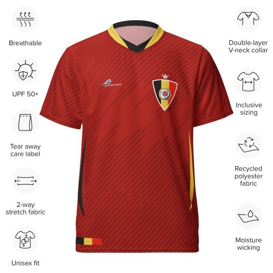 BELGIUM 2025 | Soccer Sports Jersey - Image 5