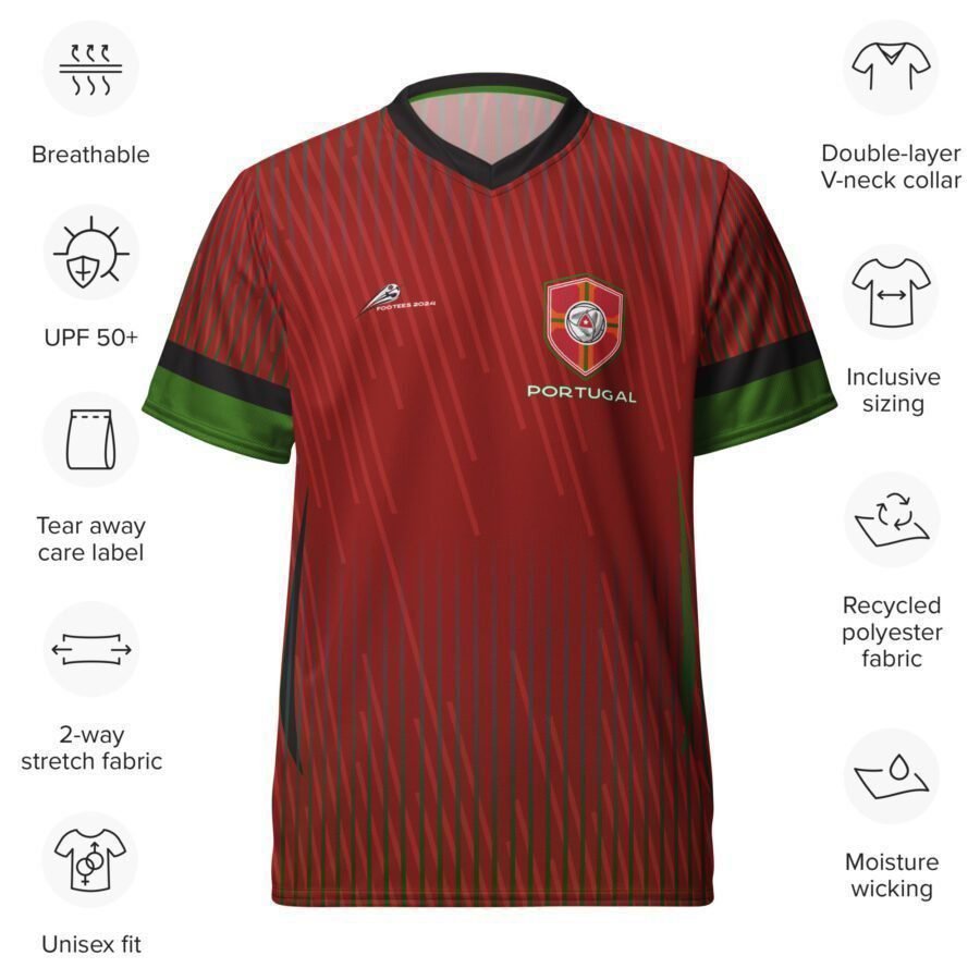 PORTUGAL 2025 | Soccer Sports Jersey - Image 5