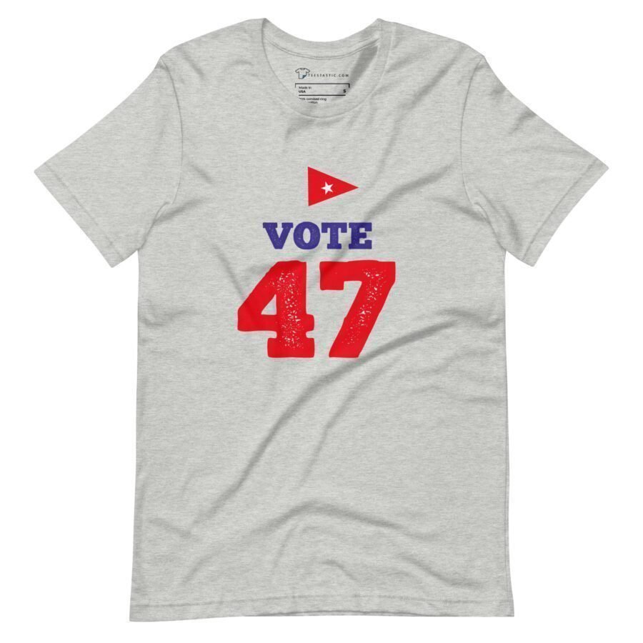 Vote 47 | Elections 2024 | Unisex T-shirts - Image 3