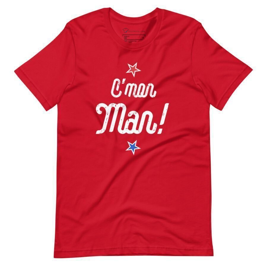 C`mon Man! | Elections 2024 | Unisex T-shirt - Image 3