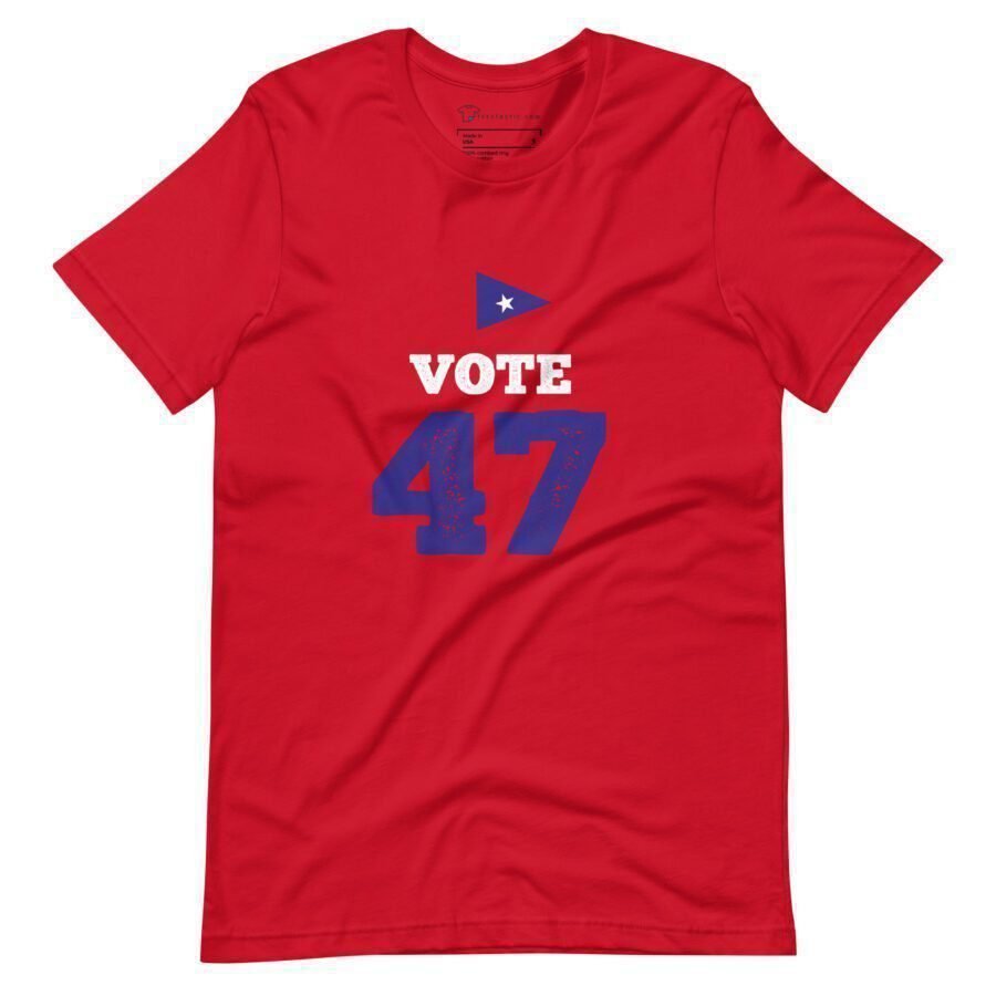 Vote 47 | Elections 2024 | Unisex T-shirts - Image 4