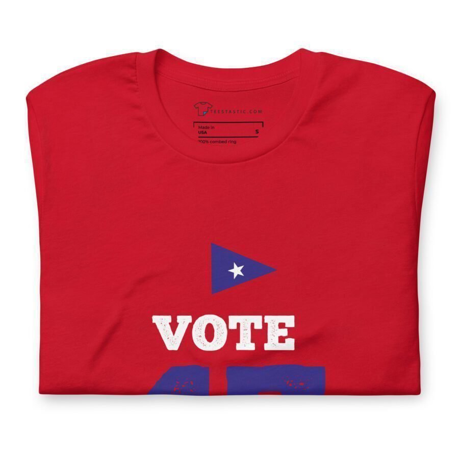 Vote 47 | Elections 2024 | Unisex T-shirts - Image 6