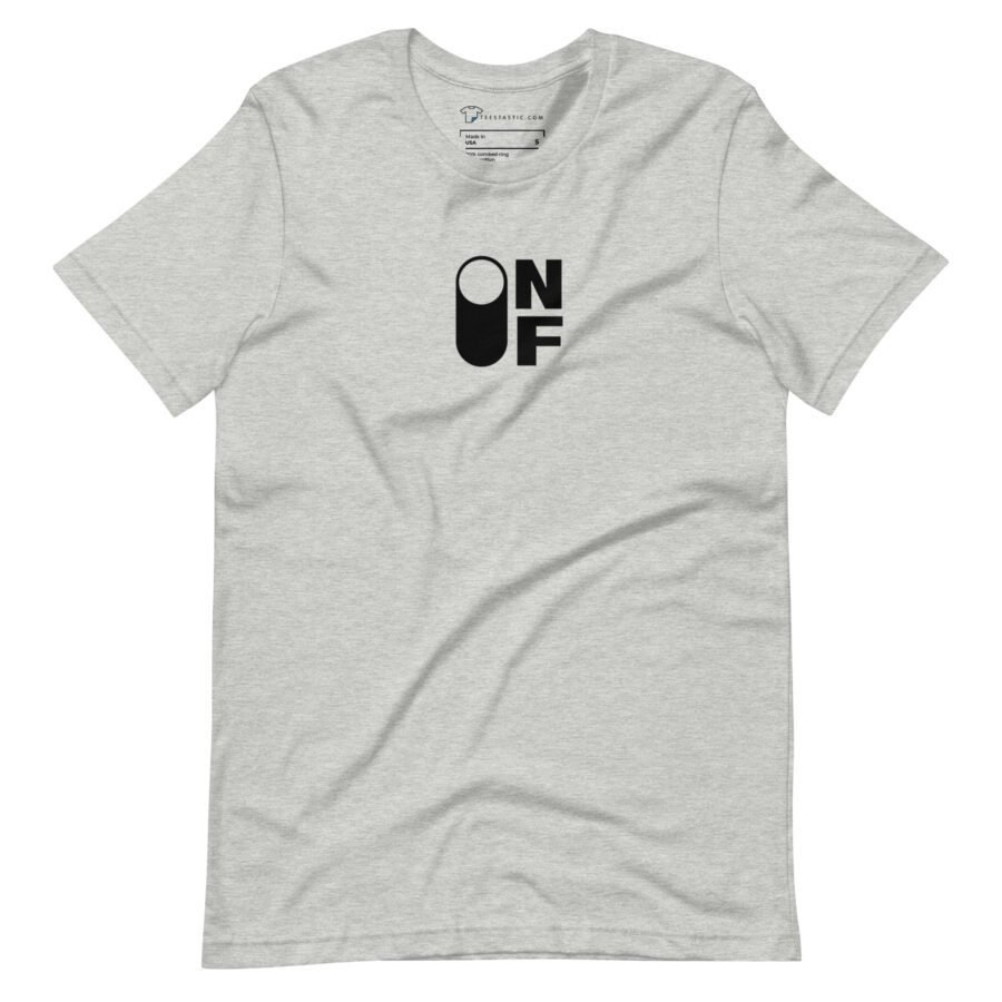 ON | OFF | Unisex T-shirt - Image 2